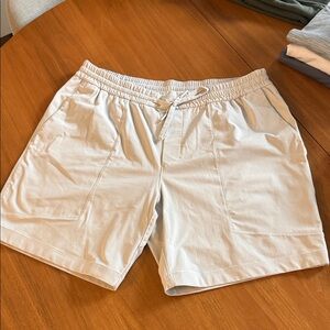 lululemon athletica Cream Athletic Shorts